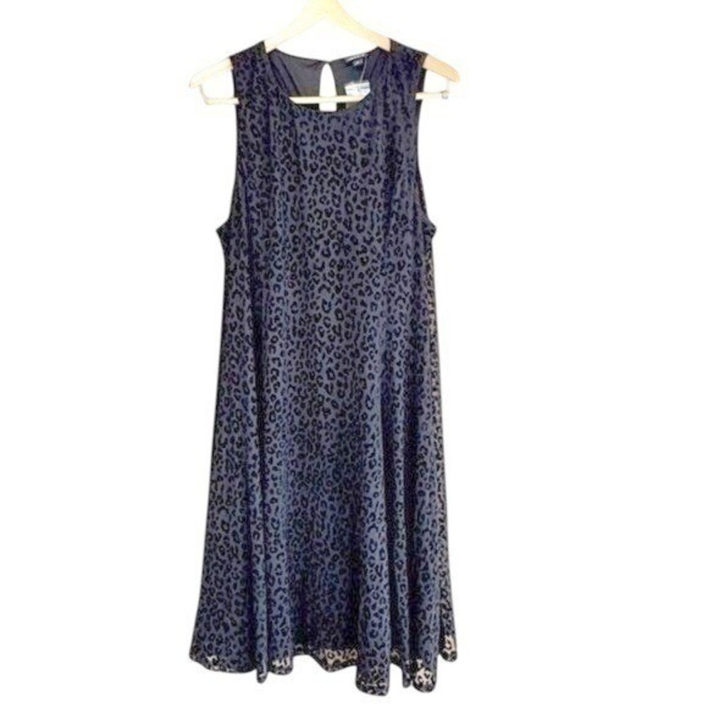 Torrid Maxi Dress Leopard Black Sheer Layers 2X NWT Whimsigoth Lagenlook Witchy